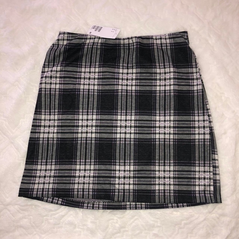 Plaid skirt